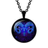 Aries   925 Sterling Silver High Quality Astrology Necklace