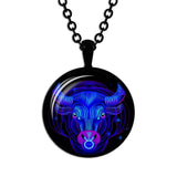 Taurus   925 Sterling Silver High Quality Astrology Necklace