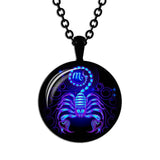 Scorpio   925 Sterling Silver High Quality Astrology Necklace