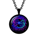 Pisces   925 Sterling Silver High Quality Astrology Necklace