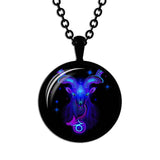 Capricorn   925 Sterling Silver High Quality Astrology Necklace